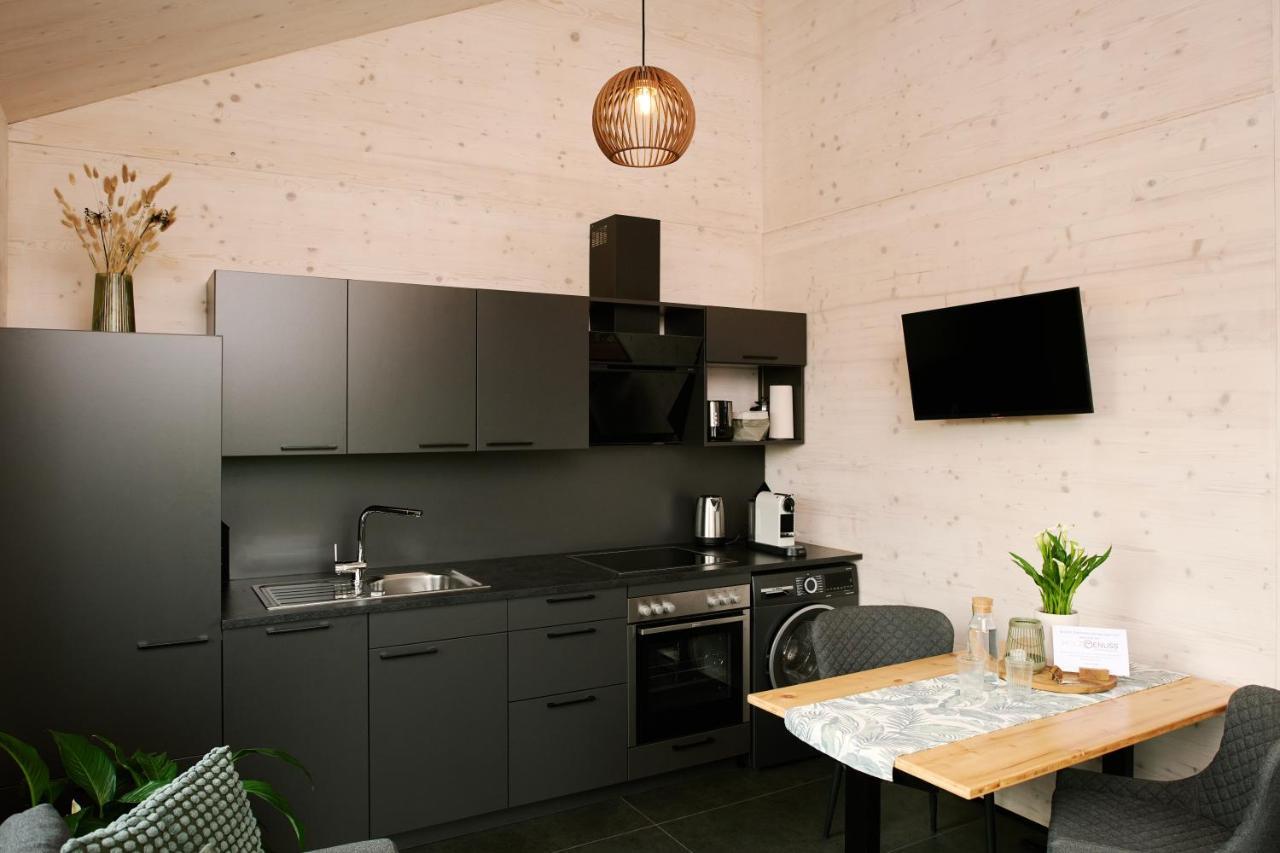 Ferienwohnung Holzgenuss Lehrberg Экстерьер фото