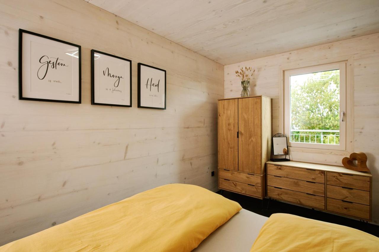 Ferienwohnung Holzgenuss Lehrberg Экстерьер фото