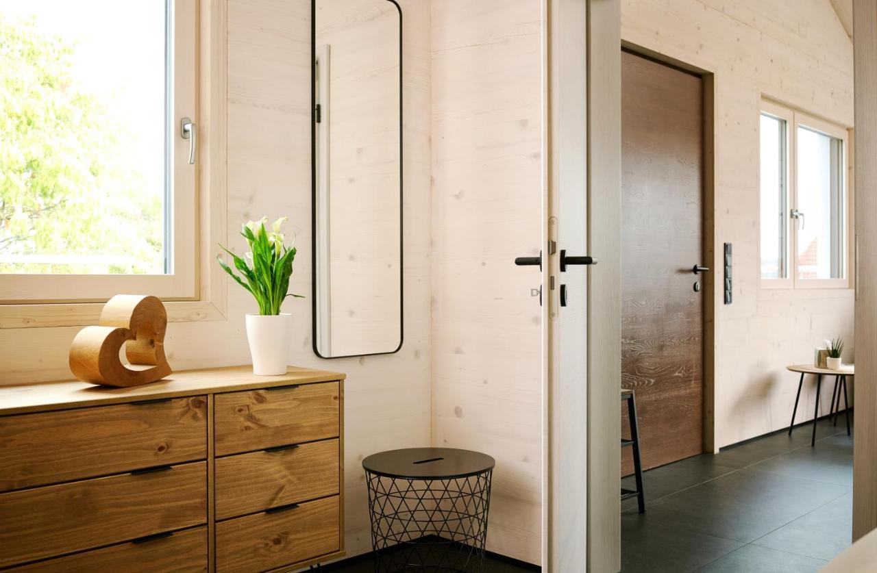 Ferienwohnung Holzgenuss Lehrberg Экстерьер фото